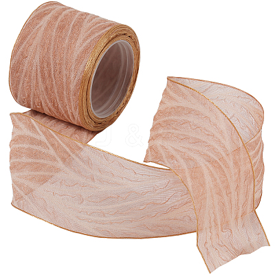 Polyester Pleated Ribbons SRIB-WH20020-005A-1