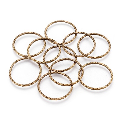 Tibetan Style Alloy Linking Rings LS-MLF10812Y-NF-1