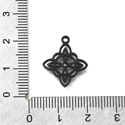 Ion Plating(IP) 304 Stainless Steel Pendants STAS-P330-04B-1