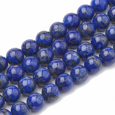 Natural Lapis Lazuli Beads Strands X-G-S333-4mm-013-1