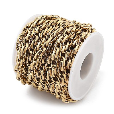 Ion Plating(IP) 304 Stainless Steel Rope Chains CHS-U002-02G-1