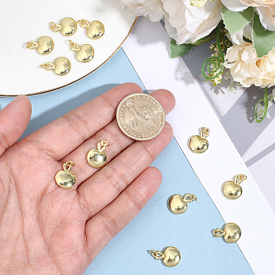 12Pcs Brass Pendants KK-BBC0025-52-1