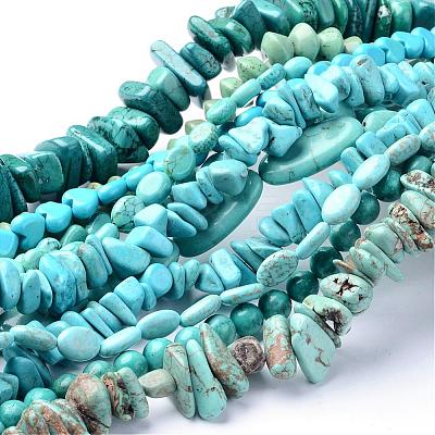 Natural Magnesite Bead Strands TURQ-G930-04-1