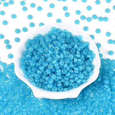 Opaque Colours Glass Seed Beads SEED-N007-39A-01-1