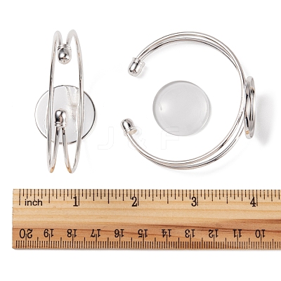 DIY Blank Dome Bangle Making Kit DIY-FS0003-50S-1