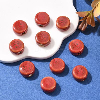 Handmade Porcelain Beads X-PORC-Q185-12mm-5-1