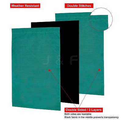 Polyester Garden Flag AJEW-WH0118-87I-1