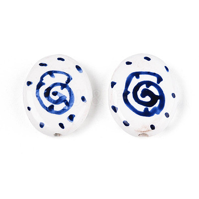 Handmade Porcelain Beads PORC-T134-11-1