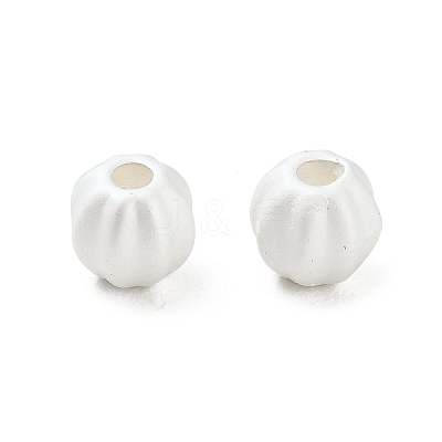 Matte Alloy Beads PALLOY-R145-02MS-1