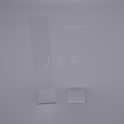 Acrylic Hair Pin Displays Stand ODIS-WH0009-02-1