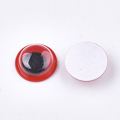 Self Adhesive Colors Wiggle Googly Eyes Cabochons KY-Q050-B03-1