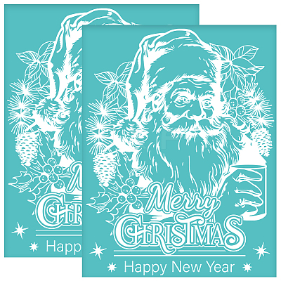 Self-Adhesive Silk Screen Printing Stencil DIY-WH0638-0007-1