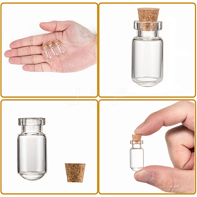 Glass Jar Bead Containers LS-CON-Q017-1