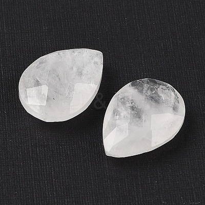 Natural Quartz Crystal Cabochons G-C146-05N-1
