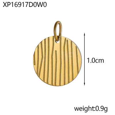304 Stainless Steel Charms SA-OY001-17G-1