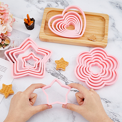 3 Sets 3 Style Plastic Mold DIY-FH0006-06-1