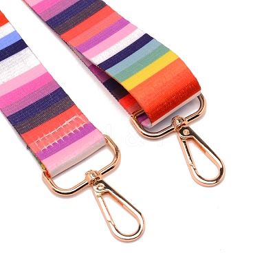 Rainbow Adjustable Polyester Bag Strap FIND-WH0092-34-1