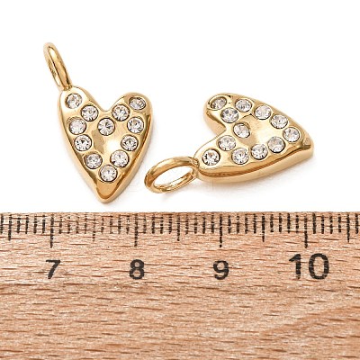 304 Stainless Steel Pendants RB-CBAE384-02G-1