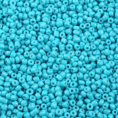Baking Paint Glass Seed Beads SEED-US0003-3mm-K10-1