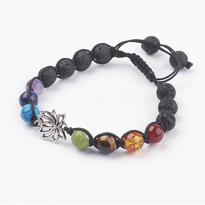 Chakra Jewelry BJEW-JB03516-1