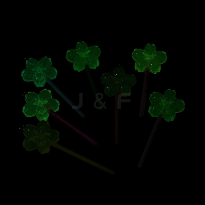 Luminous Translucent Resin Big Pendants RESI-D057-09-1