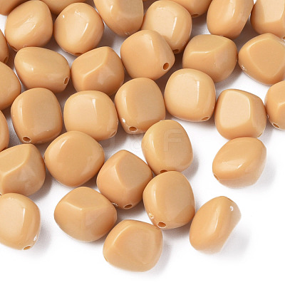 Opaque Acrylic Beads MACR-S373-137-A13-1