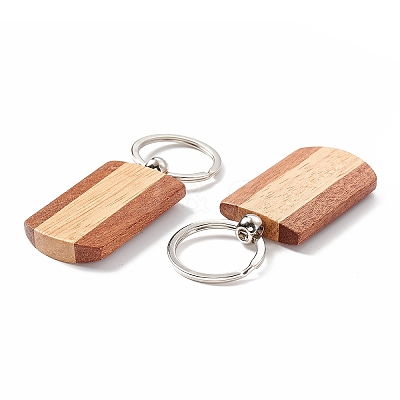 Wooden Keychain LS-KEYC-H018-01-1