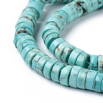 Natural Howlite Beads Strands X-TURQ-L030-04C-01-1