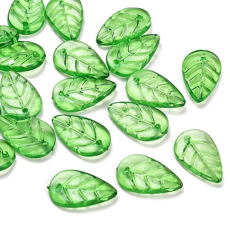 Transparent Acrylic Pendants AC-CBA5040-01G-1