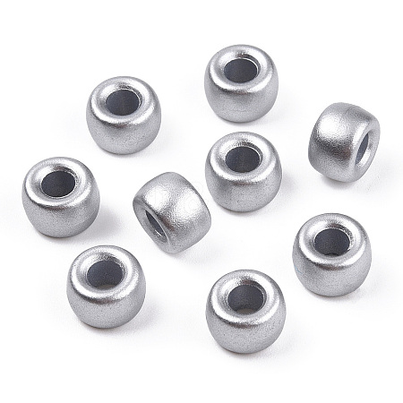 Spray Painted Plastic Beads LS-KY-T025-01-G03-1