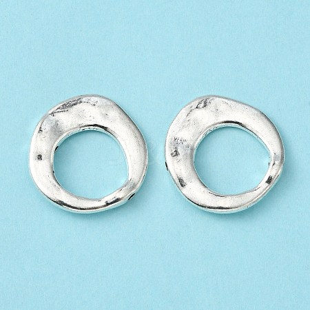 Tibetan Style Irregular Ring Bead Frames LS-LF10246Y-1