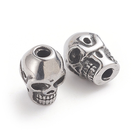 Halloween 304 Stainless Steel Beads STAS-F237-11AS-1