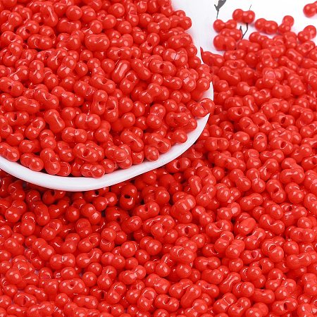 Baking Paint Glass Seed Beads SEED-K010-A12-1