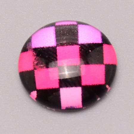 Glass Cabochons GGLA-WH0029-07F-1