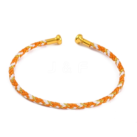 Braided Carbon Steel Wire Bracelet Making MAK-A017-B54-1