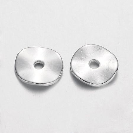 Tibetan Style Alloy Wavy Spacer Beads LS-X-K0NWF022-1