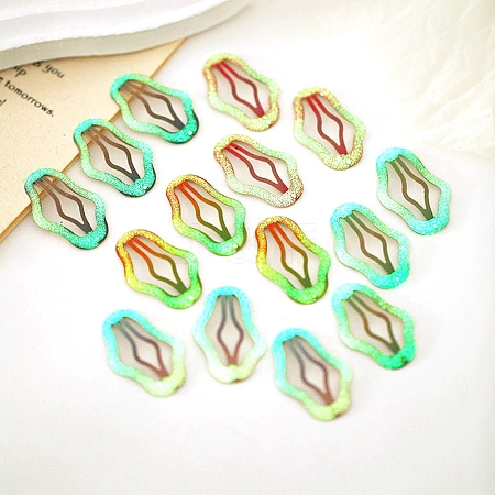 Luminous Glow in the Dark Snap Hair Clips PW-WGAC6C5-01-1