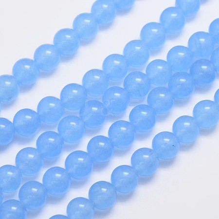 Natural & Dyed Malaysia Jade Bead Strands X-G-A146-10mm-A20-1