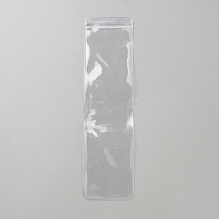 PVC Transparent Resealable Bags ABAG-WH0046-42A-1