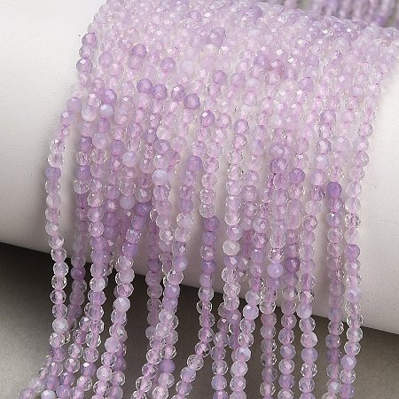 Natural Lavender Amethyst Beads Strands GG-CBA4399-A06-01-1