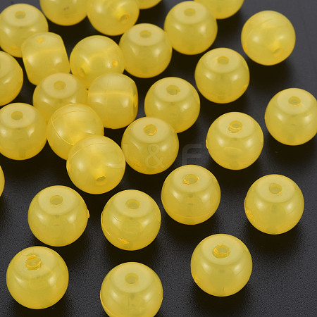 Imitation Jelly Acrylic Beads MACR-S373-14-EA07-1