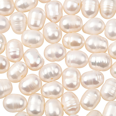 1 Strand Natural Keshi Pearl Beads Strands PEAR-SC0001-38-1