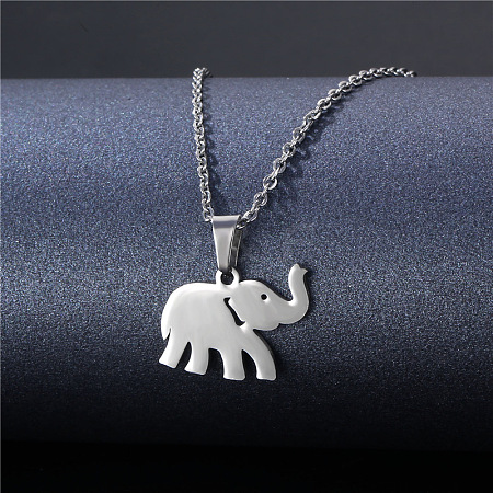 Stainless Steel Pendant Necklaces PW-WGA5274-01-1