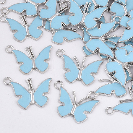 Alloy Pendants PALLOY-R111-02B-1