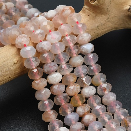 Natural Cherry Blossom Agate Beads Strands G-Z111-A40-1