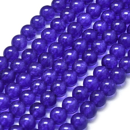 Natural Malaysia Jade Beads Strands G-L645-C01-4mm-07-1