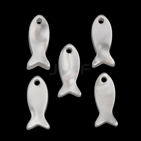 1-Hole Marine Organisms Opaque Resin Buttons RE-CBAE064-05E-1