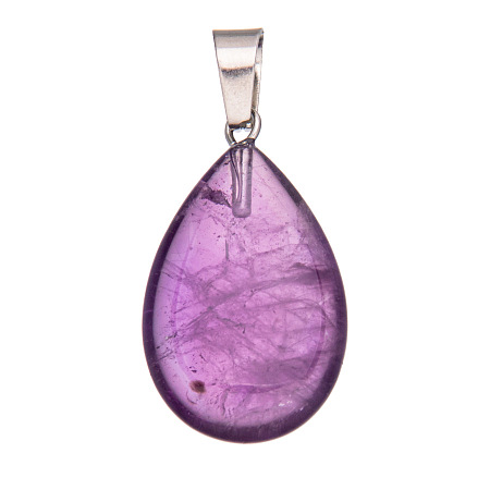 Natural Amethyst Pendants PW-WGF34F4-01-1