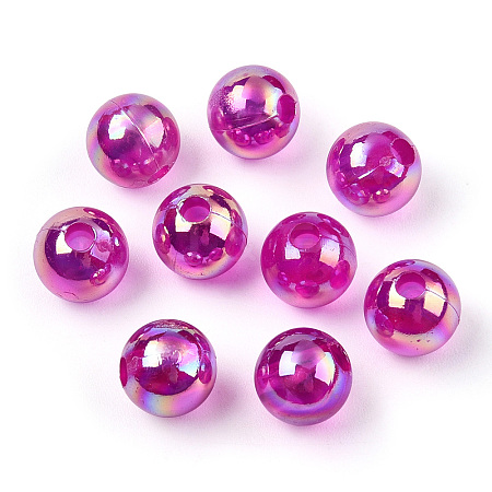 Transparent Acrylic Beads MACR-T046-01D-10-1