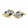 Painted Alloy Pendants PALLOY-P288-01G-05-2